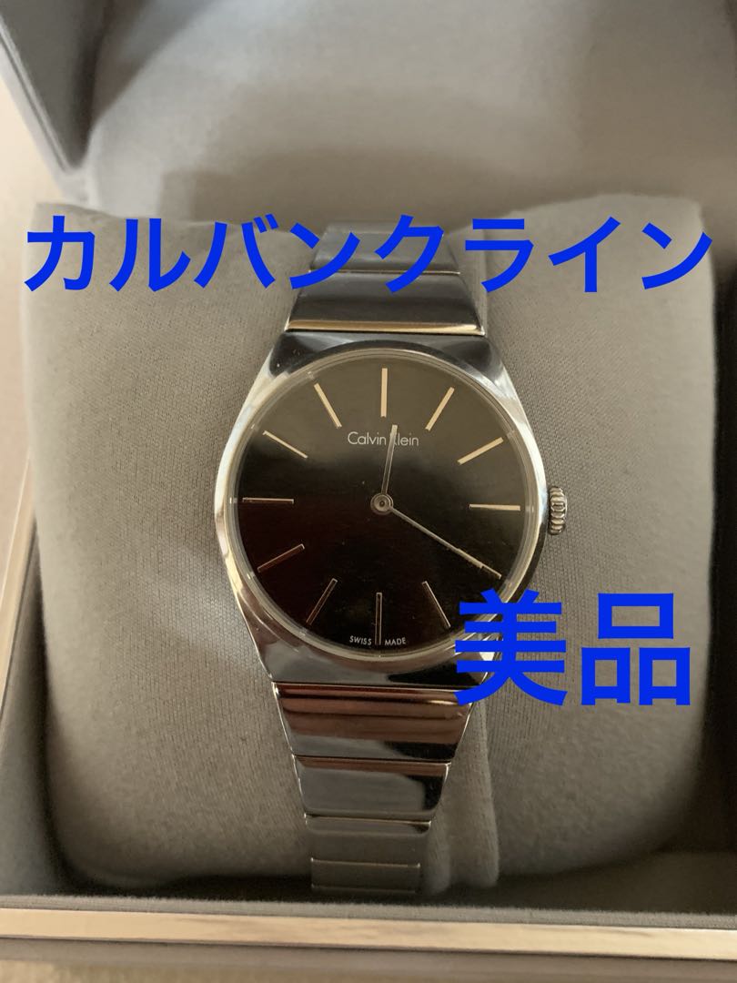 Calvin Klein Analog Quartz Women カルバン・クライン Watch ブラック
