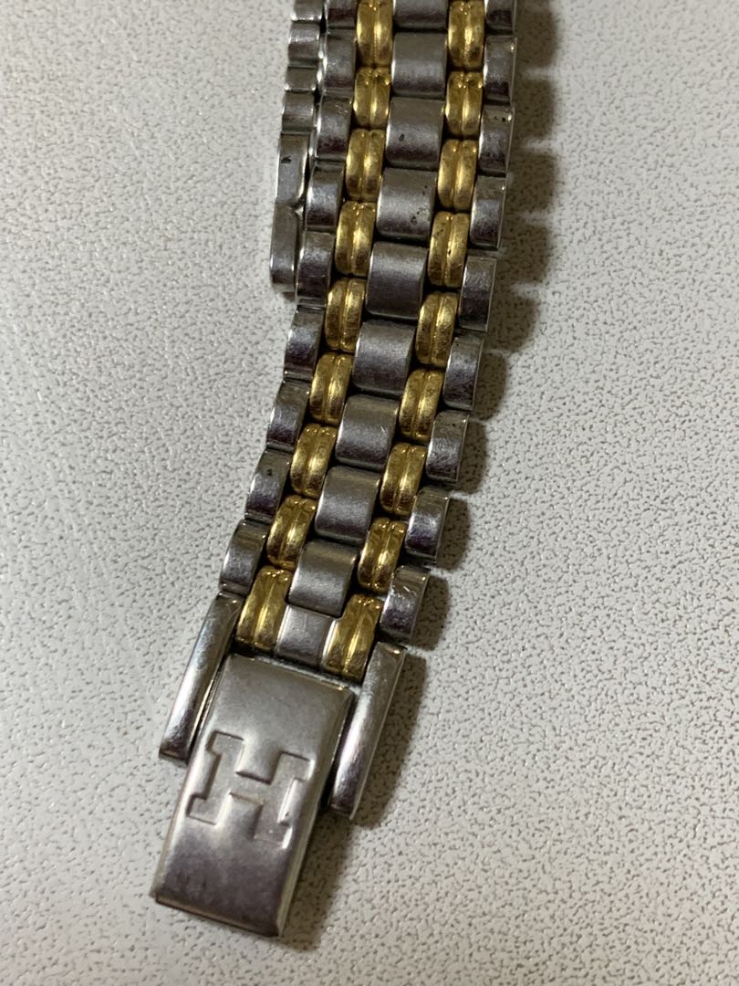 Hilton Analog Quartz Women ヒルトン Watch シルバー ゴールド