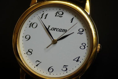Lorcam Analog Quartz Men ロルカム Watch Ｖ５０１ 美品