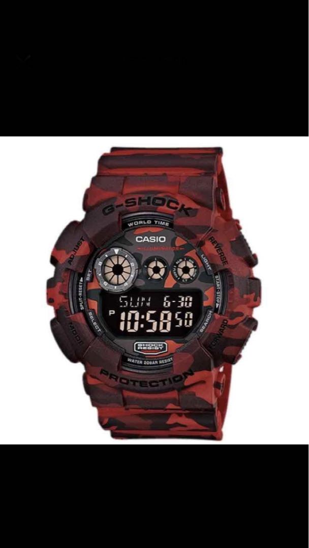 G-shock GD-120CM-4JR Digital-Analog Quartz Men