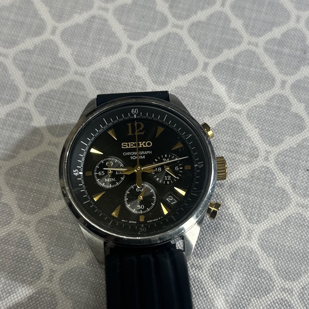 Seiko 6T63-00F0 Analog Quartz Men