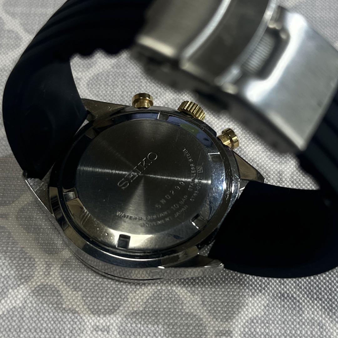 Seiko 6T63-00F0 Analog Quartz Men