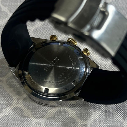 Seiko 6T63-00F0 Analog Quartz Men
