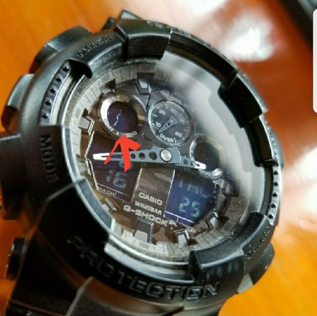 G-Shock GA GA-100CF-1AJF Digital-Analog Quartz Men -100Cf-1Ajf
