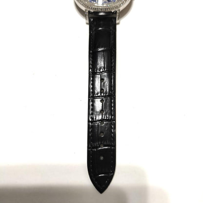 Analog Quartz Men Men Davena Rotating Spinning Watch Diamond Accent
