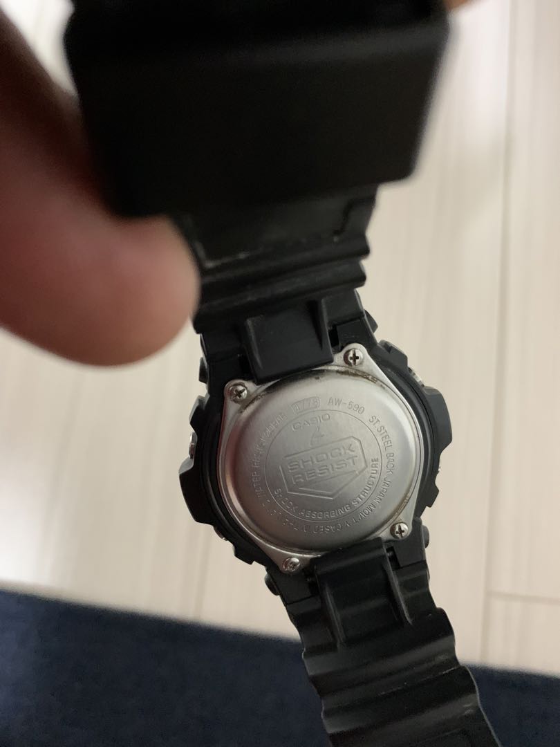 Casio AW-590 Digital-Analog Quartz Men