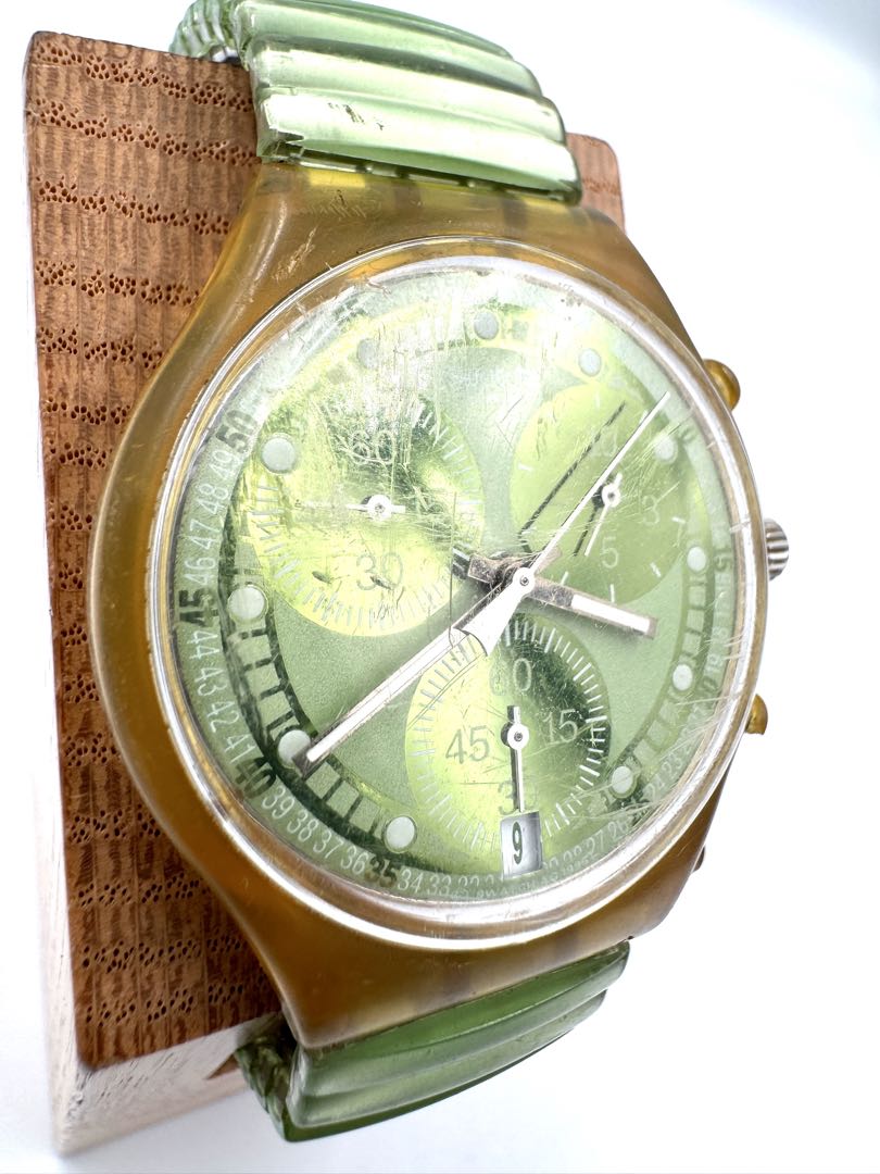 Swatch Analog Quartz Men Chronograph Watch