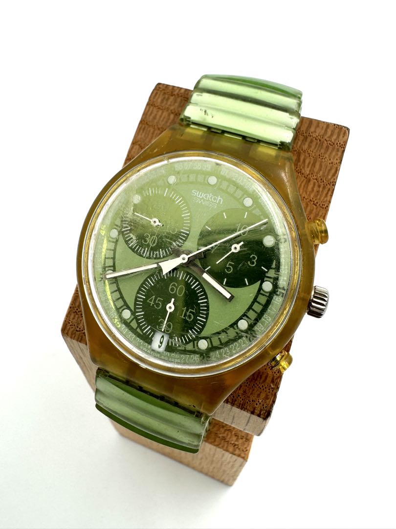 Swatch Analog Quartz Men Chronograph Watch