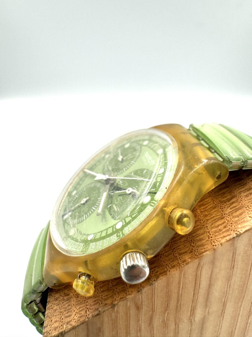 Swatch Analog Quartz Men Chronograph Watch