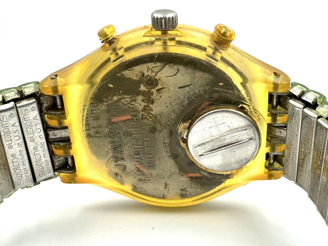 Swatch Analog Quartz Men Chronograph Watch