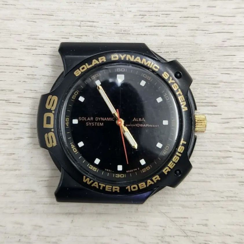 Seiko Alba S.D.S V851-6010 Analog Solar Men