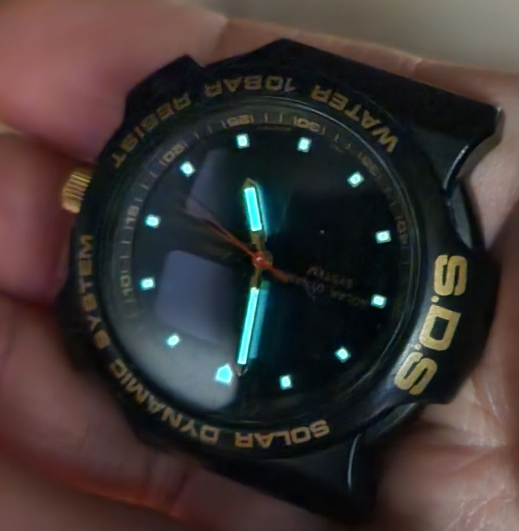 Seiko Alba S.D.S V851-6010 Analog Solar Men