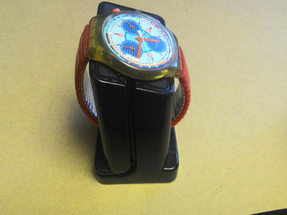 Swatch INSPYRAL Analog Quartz Men 1994 Chronograph Watch