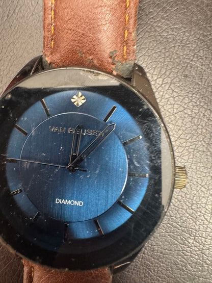 Van Heusen TK20162510120004 Analog Quartz Men Men Watch Diamond Accent For Parts