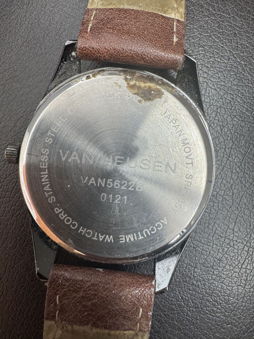 Van Heusen TK20162510120004 Analog Quartz Men Men Watch Diamond Accent For Parts