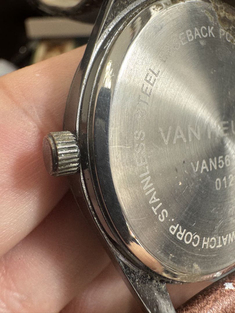 Van Heusen TK20162510120004 Analog Quartz Men Men Watch Diamond Accent For Parts