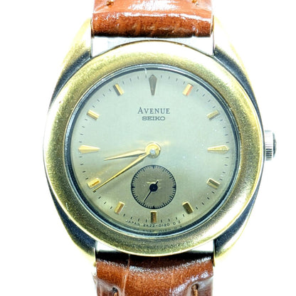 Seiko Avenue Analog Quartz Women Avanue Battery & Band Replaced Working Item