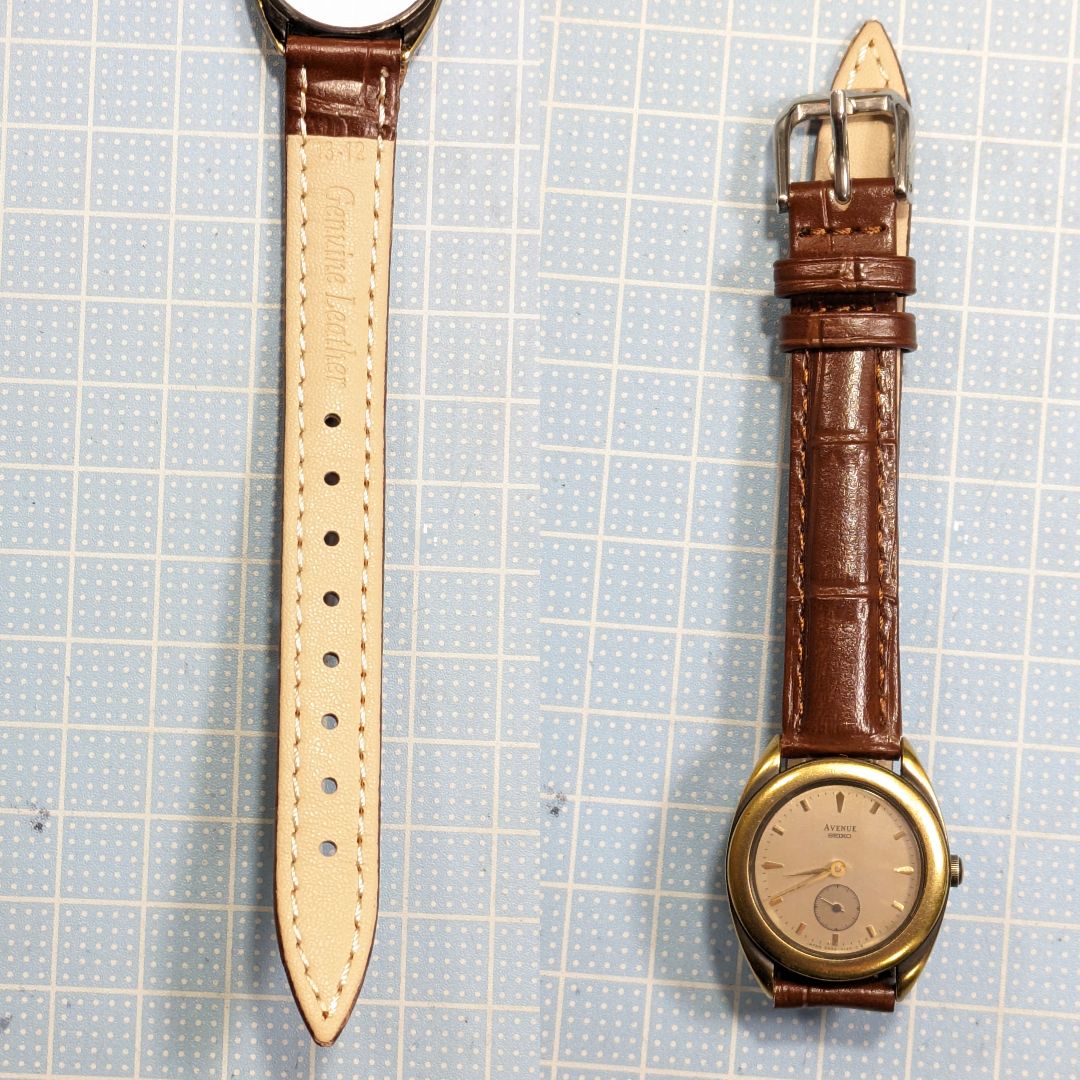 Seiko Avenue Analog Quartz Women Avanue Battery & Band Replaced Working Item