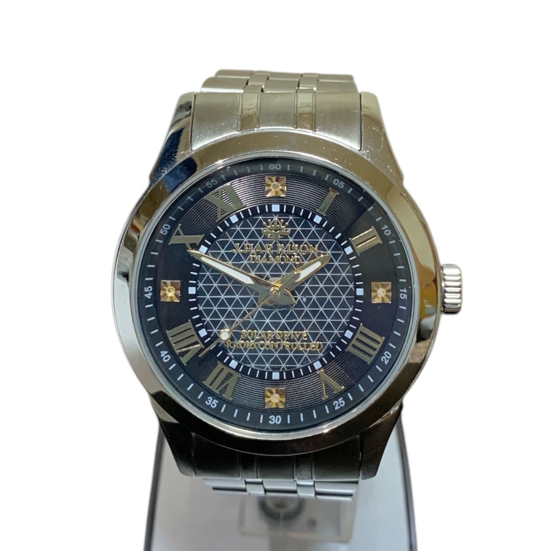 J.Harrison Analog Solar Men J・ハリソン Jh-082Q Watch [For Parts / Junk]