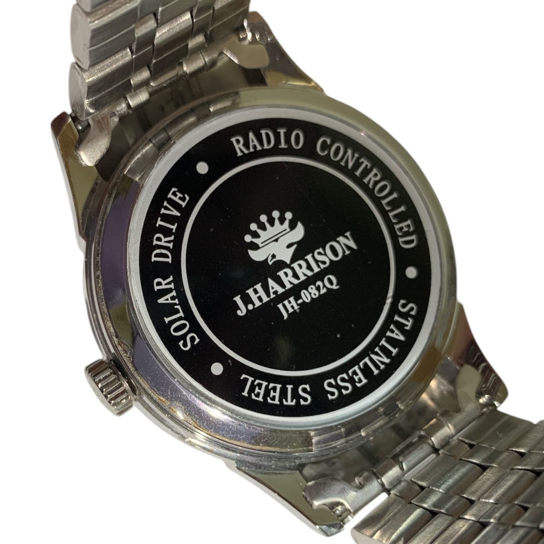 J.Harrison Analog Solar Men J・ハリソン Jh-082Q Watch [For Parts / Junk]