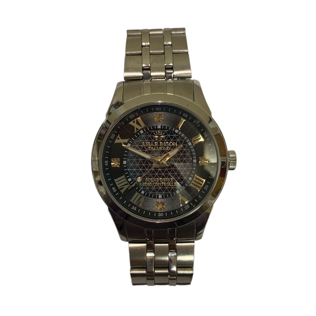 J.Harrison Analog Solar Men J・ハリソン Jh-082Q Watch [For Parts / Junk]
