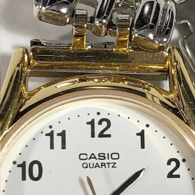 Casio LTP-109 Analog Quartz Women 美品 スタンダード 未使用品メタルバンド アナログ Working Item