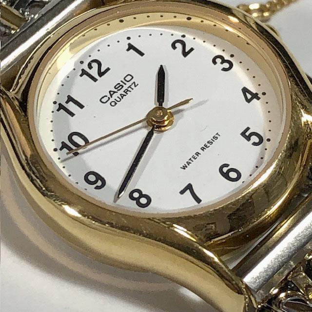 Casio LTP-109 Analog Quartz Women 美品 スタンダード 未使用品メタルバンド アナログ Working Item