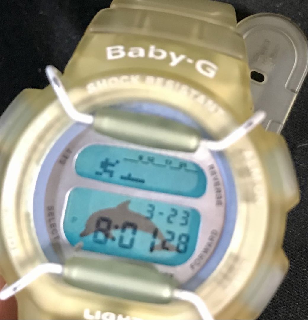 G-shock Baby-g Icerc dolphin whale BG-350 Digital Quartz Women
