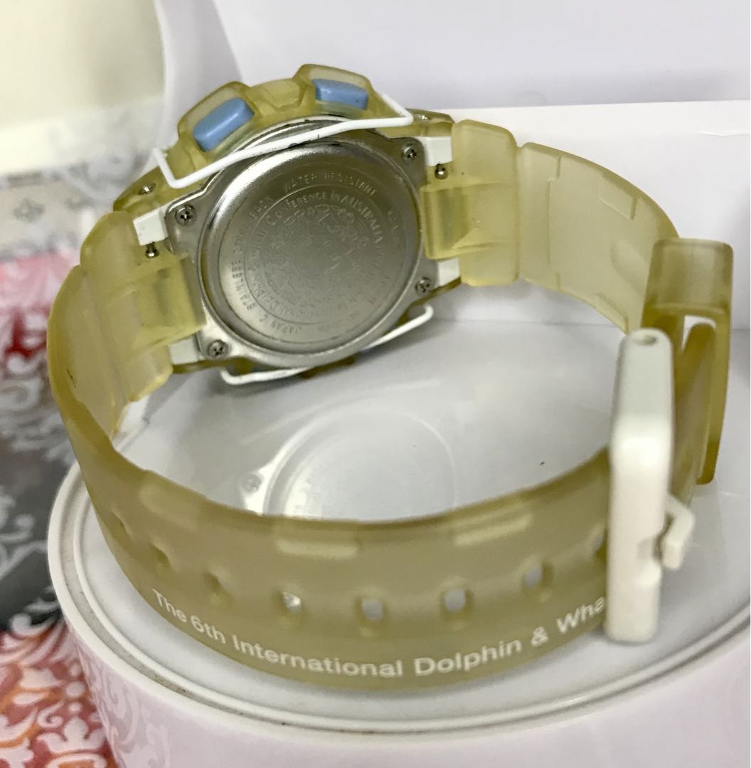 G-shock Baby-g Icerc dolphin whale BG-350 Digital Quartz Women