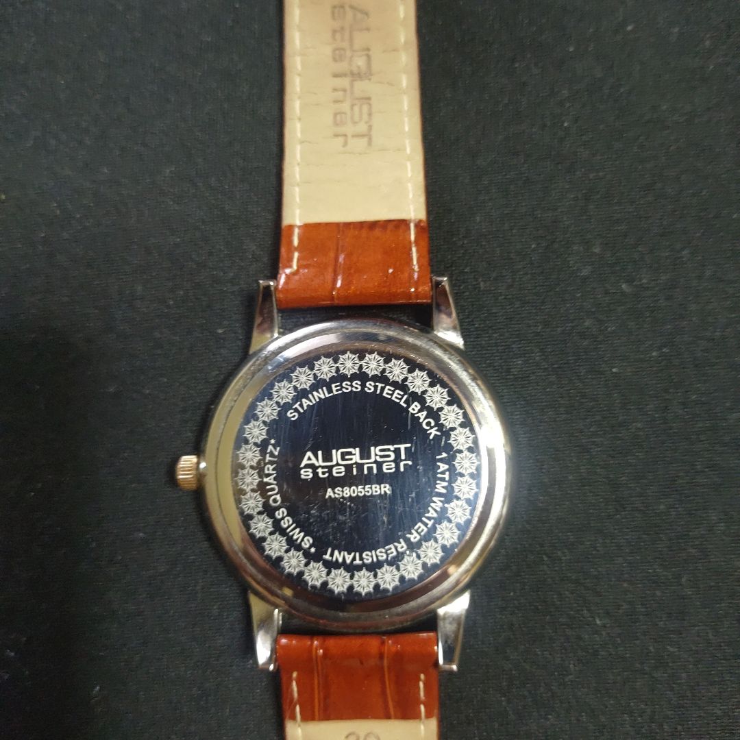 August Steiner AS8055BR Analog Quartz Men
