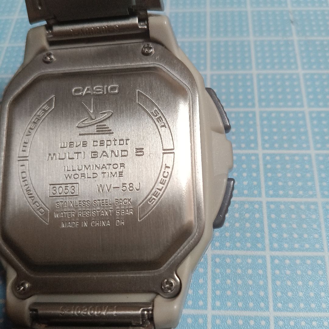 Casio Wave Ceptor ＷＶ58J Digital Quartz Men