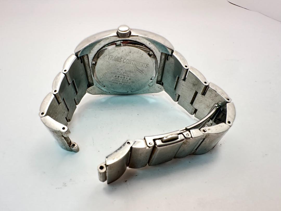 Transcontinents Analog Quartz Men Men Trans Continents Watch For Parts