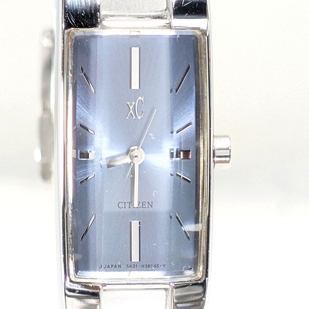 Citizen xC Analog Quartz Women Ｘｃ Bangle Type Battery Replaced Working Item