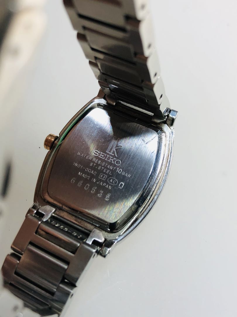 Seiko Lukia 1N01-0GA0 Analog Quartz Women's Watch Vintage Used