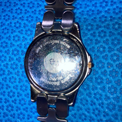 Laura Bacoccoli Milano Analog Quartz Women ラウラ・バコッコリ・ミラノ ローラバッコリーシェルコンビネーションwomen＆Menボーイ稼働中良品