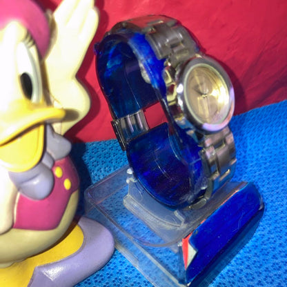GENEVA Analog Quartz Women ジュネーブ アンティーク アナログwatch シルバーwomen通電確17㎝