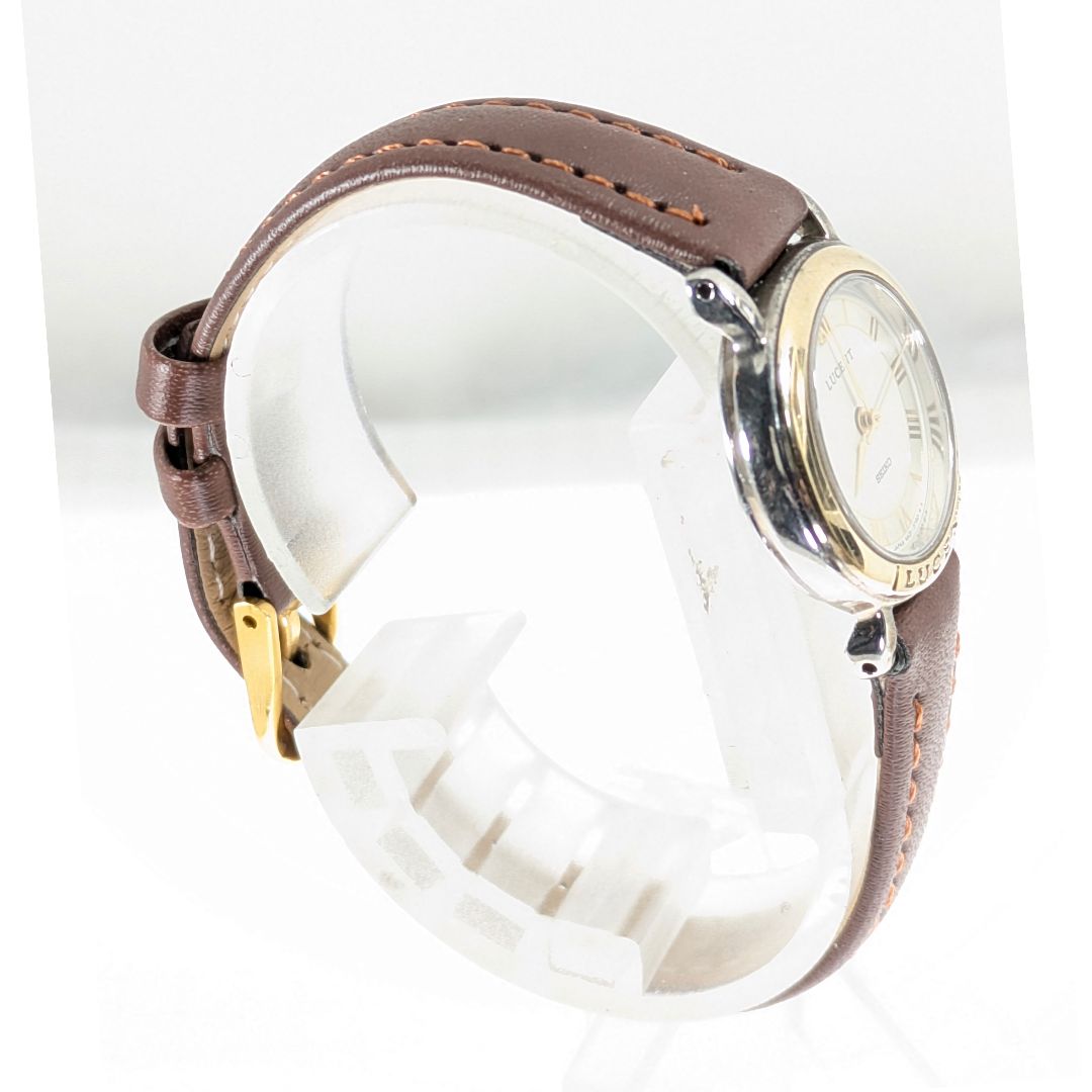 Seiko Lucent Analog Quartz Women Battery & Band Replaced Working Item