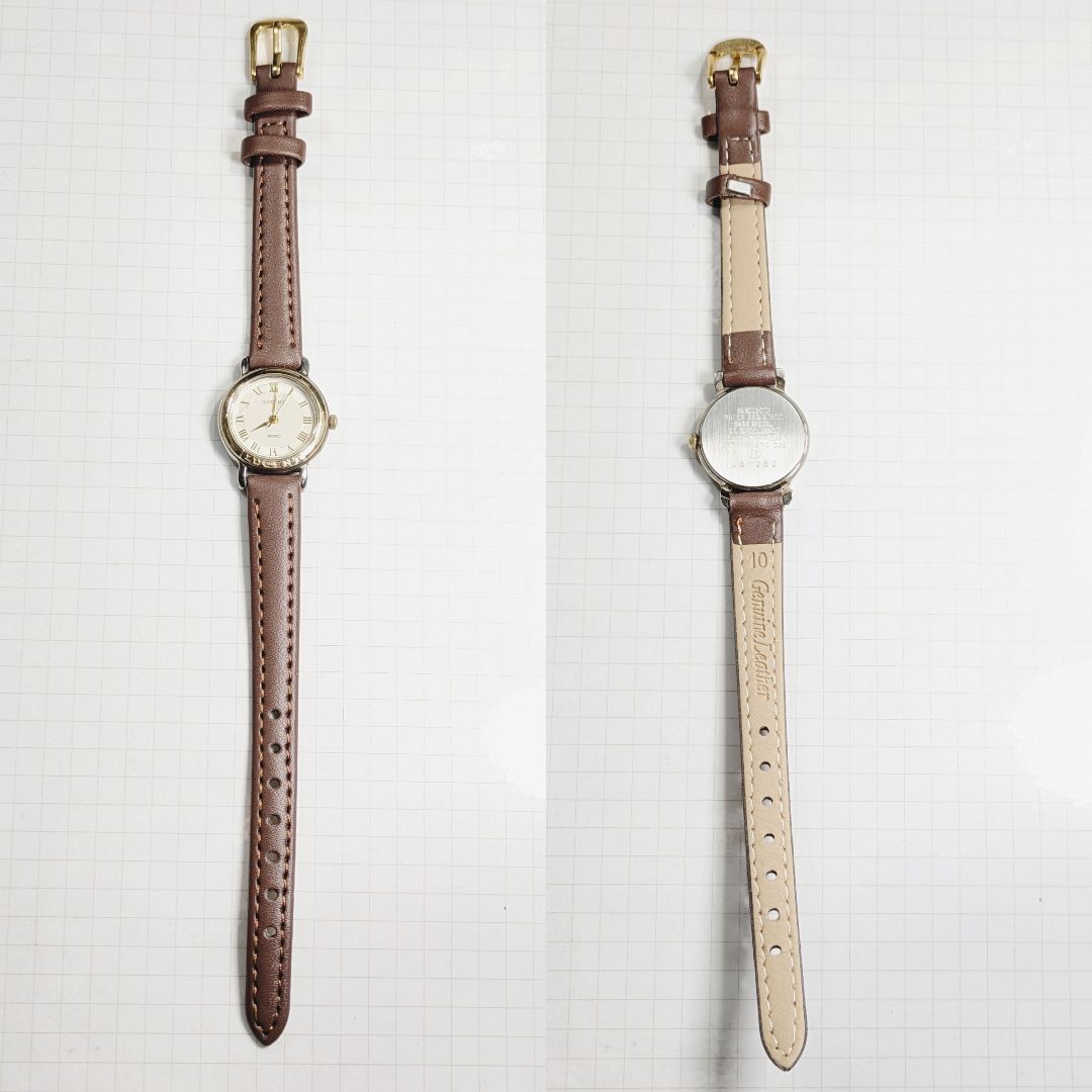 Seiko Lucent Analog Quartz Women Battery & Band Replaced Working Item