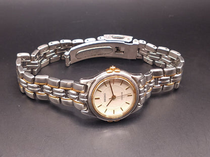 Seiko Exceline 2J31-001A Analog Quartz Women Beautiful Item Battery & Gasket Replaced