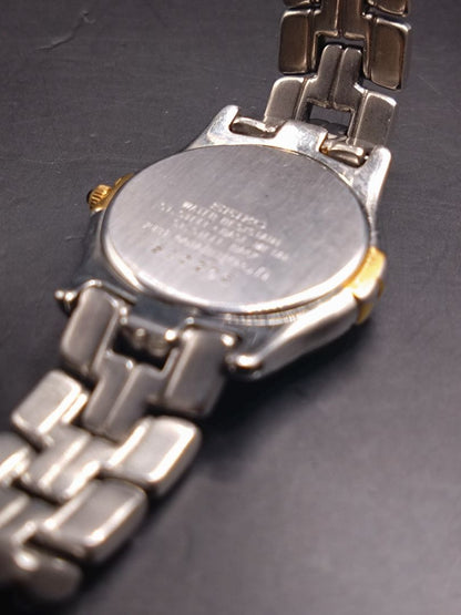 Seiko Exceline 2J31-001A Analog Quartz Women Beautiful Item Battery & Gasket Replaced