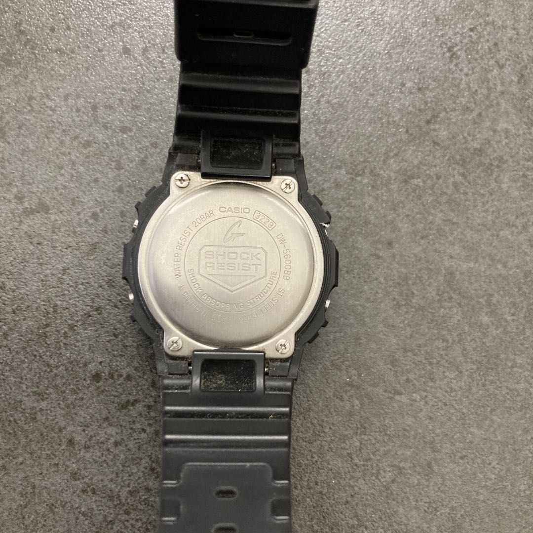 G-Shock DW-5600BB Digital Quartz Men