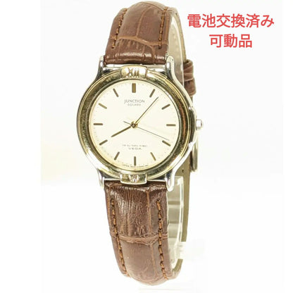 Citizen JUNCTION Vega Junction Analog Quartz Men Battery & Band Replaced Working Item