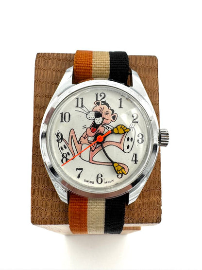 Pink Panther Analog Mechanical (Manual) Women Manual Winding Watch For Parts