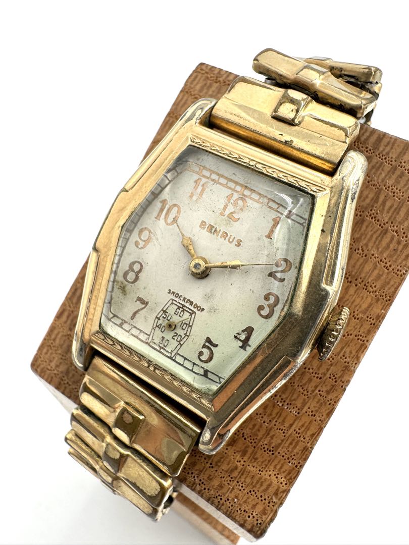 Benrus Analog Mechanical (Manual) Men Manual Winding Watch For Parts