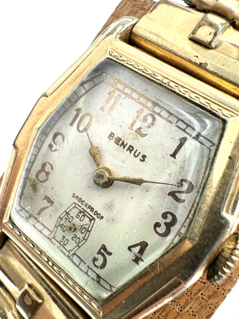 Benrus Analog Mechanical (Manual) Men Manual Winding Watch For Parts
