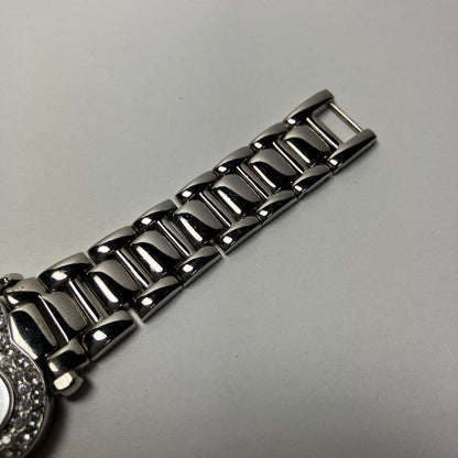 Alessandra Olla Analog Quartz Women アレッサンドラ・オッラ アレサンドラオーラ ハート型 Womenwatch ストーンベゼル 稼動品 シルバー