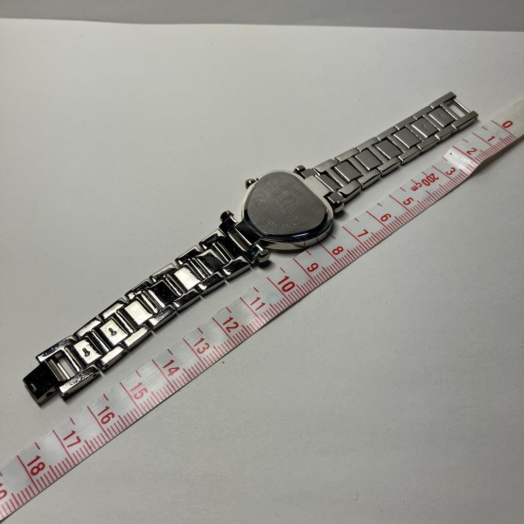 Alessandra Olla Analog Quartz Women アレッサンドラ・オッラ アレサンドラオーラ ハート型 Womenwatch ストーンベゼル 稼動品 シルバー