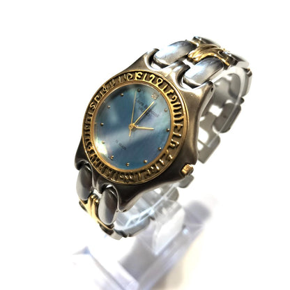 Laura Bacoccoli Analog Quartz Women Mop Dial Watch Two-Tone Rare
