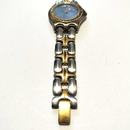 Laura Bacoccoli Analog Quartz Women Mop Dial Watch Two-Tone Rare