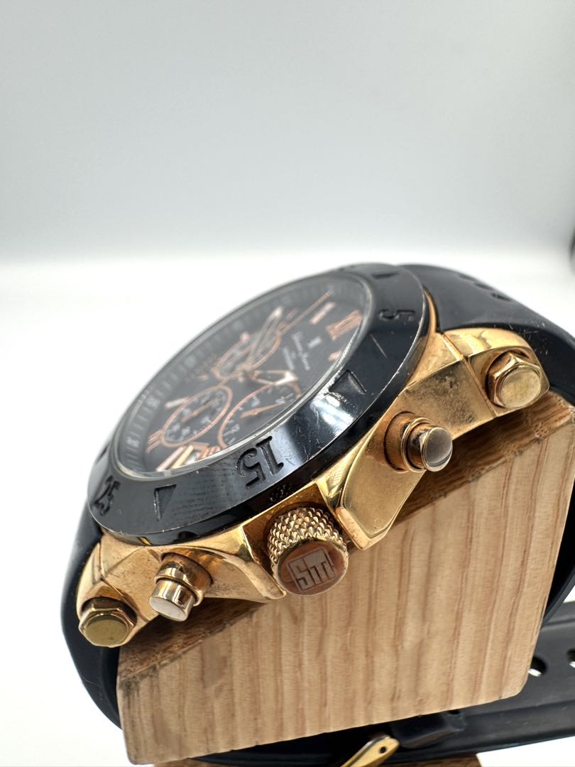 Salvatore Marra Analog Quartz Men Chronograph Watch For Parts